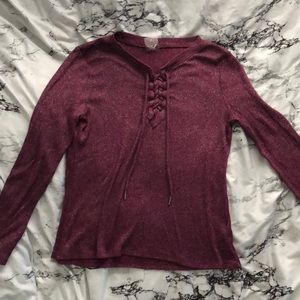 Maroon Shirt